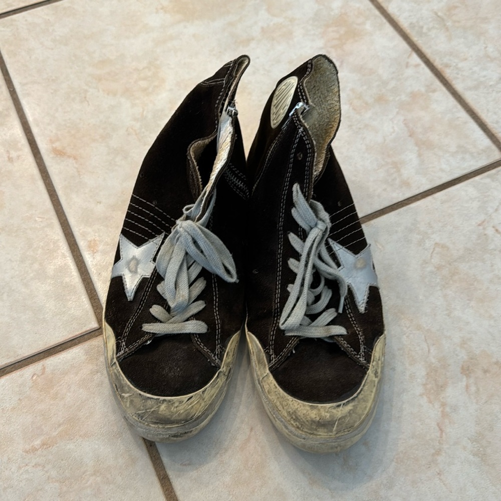 Golden Goose, Francy, size 42, black and with silver star